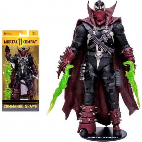 Figura McFarlane Toys Mortal Kombat 7IN Figures Commando Spawn