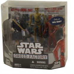 Figura Star Wars Saga 2008 Build A Droid Factory Action Figure 2 Pack Han Solo Hoth Gear R 3PO