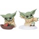 Figura Star Wars The Bounty Collection Series 4 Grogu Collectible Figures 2.25 Inch Scale Tadpole Friend, Snowy Walk Posed To