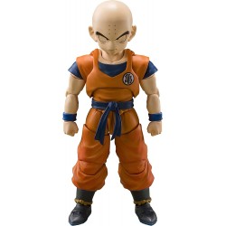 Figura Tamashi Nations Dragonball Z Krillin Earth's Strongest Man, Bandai Spirits S.H.Figuarts