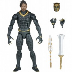 Figura Marvel Legends Series Black Panther Legacy Collection Killmonger 6 inch Action Figure Collectible Toy, 5 Accessories
