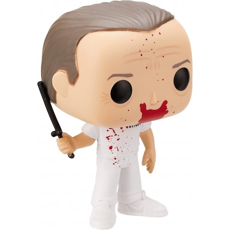 Figura Funko Pop Movies Silence The Lambs Hannibal Bloody, Multicolor, std