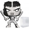 Figura Teenage Mutant Ninja Turtles Casey Jones PX Previews Exclusive Black & White Chase Funko Pop! Vinyl Figure Bundled Com