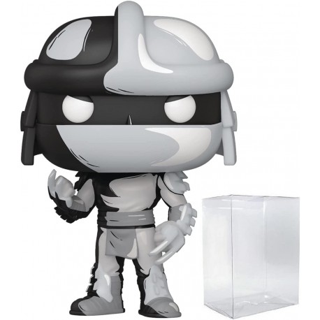 Figura Teenage Mutant Ninja Turtles Shredder PX Previews Exclusive Black & White Chase Funko Pop! Vinyl Figure Bundled Compat