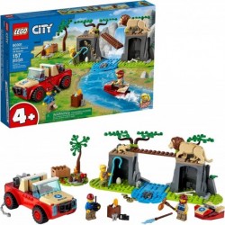 LEGO City Wildlife Rescue Off Roader 60301 Building Kit Includes a Adventures TV Series Character New 2021 157 Pieces