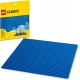 LEGO Classic Blue Baseplate 11025 Building Kit Square 32x32 Landscape for Open Ended, Imaginative Play Can be Given as a Birt