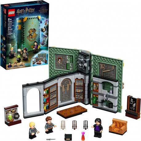 LEGO Harry Potter Hogwarts Moment Potions Class 76383 Brick Built Playset Professor Snape's Class, New 2021 270 Pieces