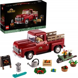 LEGO Pickup Truck 10290 Build Display an Authentic Vintage 1950s New 2021 1,677 Pieces