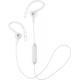 Audífonos JVC Wireless Sports Ear Clip Headphones, Bluetooth Connectivity, Sweat Proof IPX2, Pivot Motion Fit HAEC20BTW White