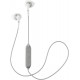 Audífonos JVC Wireless Sweatproof Gumy Sport Bluetooth Earbud Nozzle, White HAEN10BTW