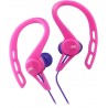 Audífonos JVC HAECX20P Sports Clip Inner Ear Headphones, Pink