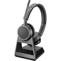 Audífonos Plantronics Voyager 4210 Office Two Way Base USB A Poly Bluetooth Single Ear Monaural Headset Connect to PC, Mac, &
