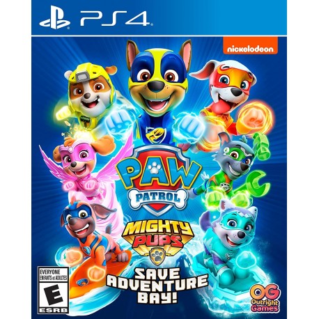 Videojuego Paw Patrol Mighty Pups Save Adventure Bay PlayStation 4