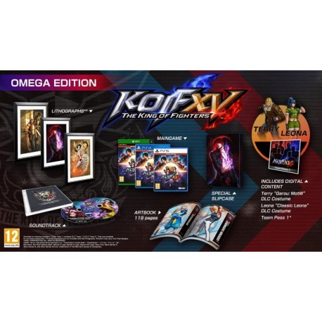 Videojuego The King Fighters XV Omega Edition PS4