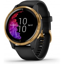 Reloj Garmin Venu, GPS Smartwatch Bright Touchscreen Display, Features Music, Body Energy Monitoring, Animated Workouts, Puls