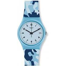 Reloj GS402 Swatch Unisex Adult Analogue Quartz Watch Silicone Strap