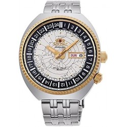 Reloj RN AA0E01S Orient Men's Metal Revival World Map Watch Shipped from Japan