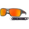 Gafas Oakley Turbine OO9263 Sunglasses For Men BUNDLE Leash Designer iWear Eyewear Kit