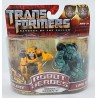 Figura Transformers 2 Revenge the Fallen Movie Robot Heroes Pack Bumblebee Vs. Long Haul