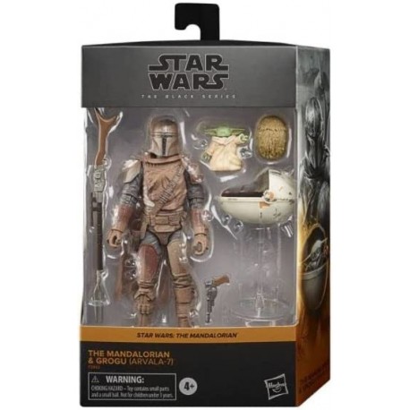 Figura Star Wars The Black Series Mandalorian & Grogu Arvala 7 Exclusive 6" Action Figure