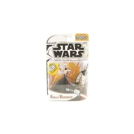 Figura Star Wars Animated Clone Figures Asajj Ventress