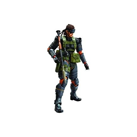 Figura Square Enix Metal Gear Solid Peace Walker Play Arts Kai Snake Action Figure Battle Dress Version