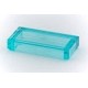LEGO Bulk Legos Transparent Light Blue 1x2 Tiles 100 pcs