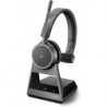 Audífonos Plantronics Voyager 4210 Office Two Way Base USB A Poly Bluetooth Single Ear Monaural Headset Connect to PC, Mac, & Desk Phone Noise Canceling Works Teams Certified , Zoom more
