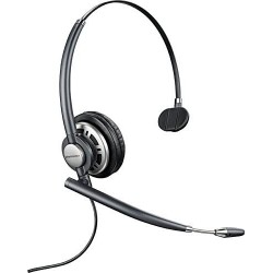 Audífonos Plantronics 78712 101 EncorePRO 710 Wired USB Headset, Black