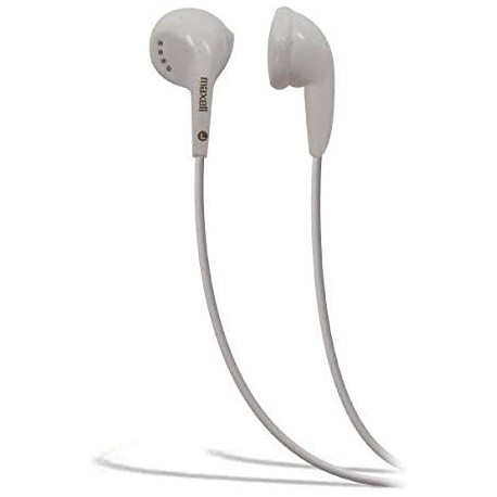 Audífonos Maxell Eb95 Stereo Ear Bud White