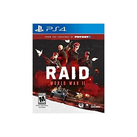 Videojuego RAID World War II PlayStation 4