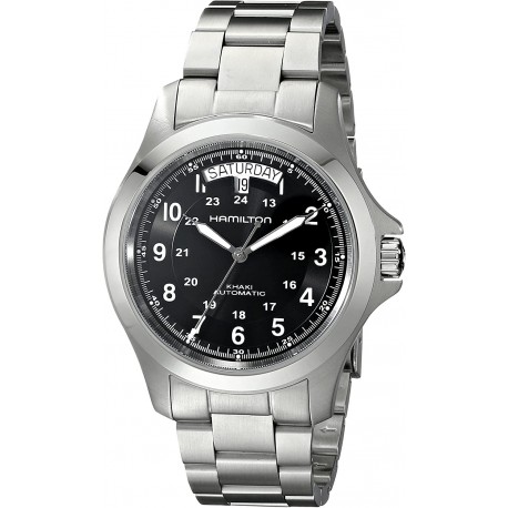 Watch H64455133 Hamilton Men Khaki King II Black Dial
