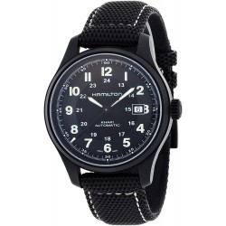Watch HML-H70575733 Hamilton Men Khaki Field Black Dial