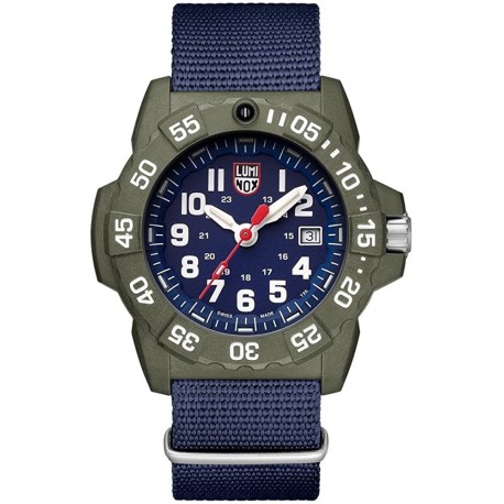 Watch Luminox 3503.ND Men SEA Stainless Steel Swiss-Quart (Importación USA)