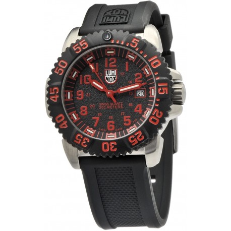 Watch Luminox 3165 Men Stainless-Steel Analog Rubber Beze (Importación USA)