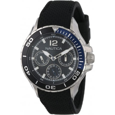 Watch Nautica N16635M NST 02 Mid Classic Stainless Steel Ena (Importación USA)