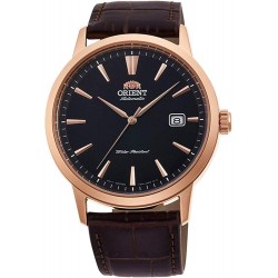 Watch Orient RA-AC0F03B10B Men 42mm Brown Leather Band St (Importación USA)