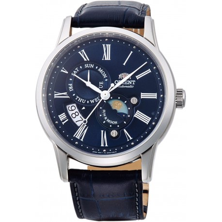 Watch Orient RN-AK0004L Classic Sun & Moon Mechanical Men (Importación USA)