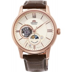 Watch Orient RN-AS0002S Classic Semi Skeleton Sun & Moon Mec (Importación USA)