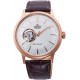 Watch Orient RN-AG0004S Classic semi Skeleton Mechanical Hom (Importación USA)