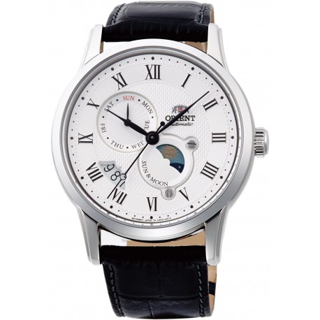 Watch Orient RN-AK0005S Classic Sun & Moon Mechanical Men (Importación USA)