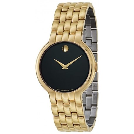 Watch Movado 0606934 Veturi Goldplated Stainless Steel Hombr (Importación USA)