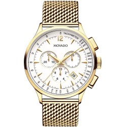 Reloj Movado 0607080 Hombre Circa Swiss-Quartz with Gold-Pla (Importación USA)