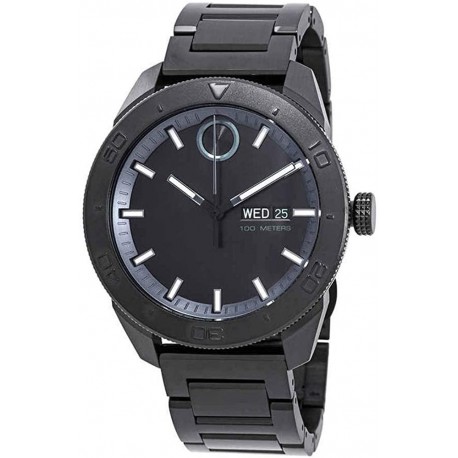 Watch Movado 3600512 Bold Quartz Movement Black Dial Men (Importación USA)
