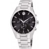 Watch Movado 0607247 Stratus Quartz Movement Black Dial Homb (Importación USA)