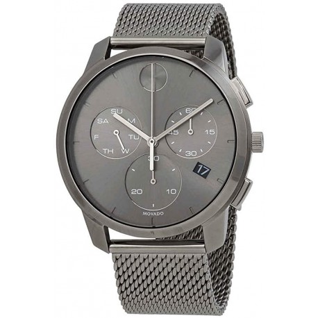 Watch Movado 3600635 Bold Thin Chronograph Quartz Grey Dial (Importación USA)