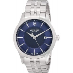 Watch Victorinox 241802 Swiss Army Alliance Blue Dial Stainl (Importación USA)
