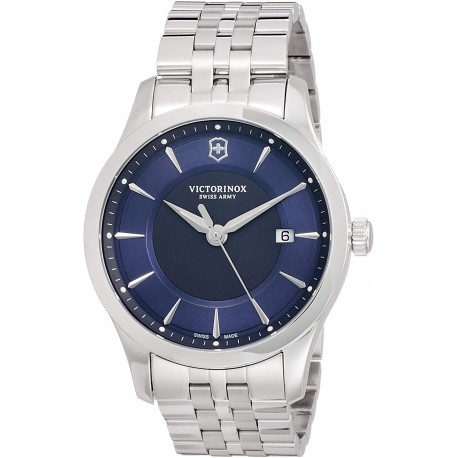 Watch Victorinox 241802 Swiss Army Alliance Blue Dial Stainl (Importación USA)