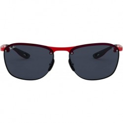 Sunglasses Ray-ban Men Rb4302m Scuderia Ferrari Collection Squ
