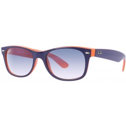 Sunglasses Ray-ban RB2132 New Wayfarer Blue Orange Frame/Crys